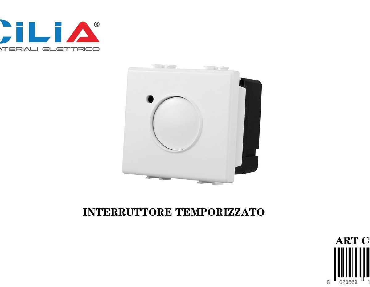 Interruttore temporizzato - Serie Cloud CILIA, codice C2221